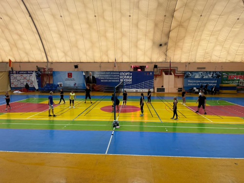 Тверской филиал начал подготовку к турниру по волейболу